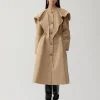 Discount Alana Trenchcoat Taffeta Sand Trenches | Trenches