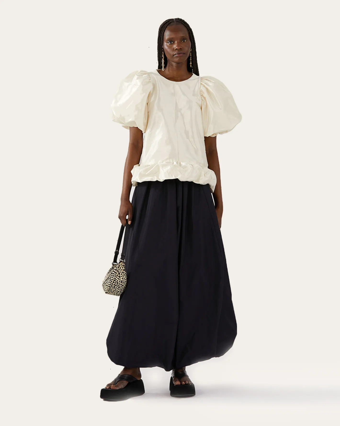 New Alara Blouse Taffeta Cream Shirts & Blouses | Clothing