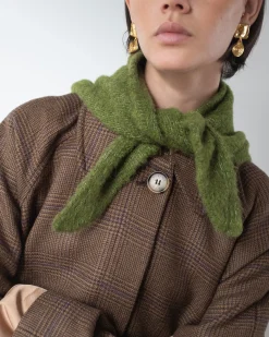 Outlet Alice Coat Wool Check Brown Coats | Coats