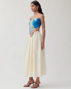 Fashion Alice Skirt Viscose Off-White Skirts | Tailoring