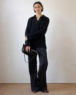 Hot Alison Sweater Chunky Alpaca Black Knitwear | Clothing
