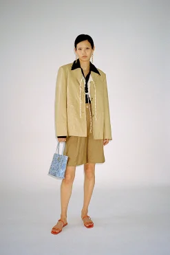Best Andrea Jacket Faux Leather Beige Jackets | Jackets