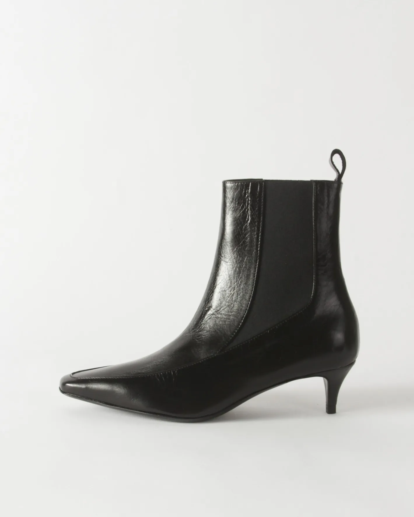 Clearance Ankle Boot Leather Nero Boots