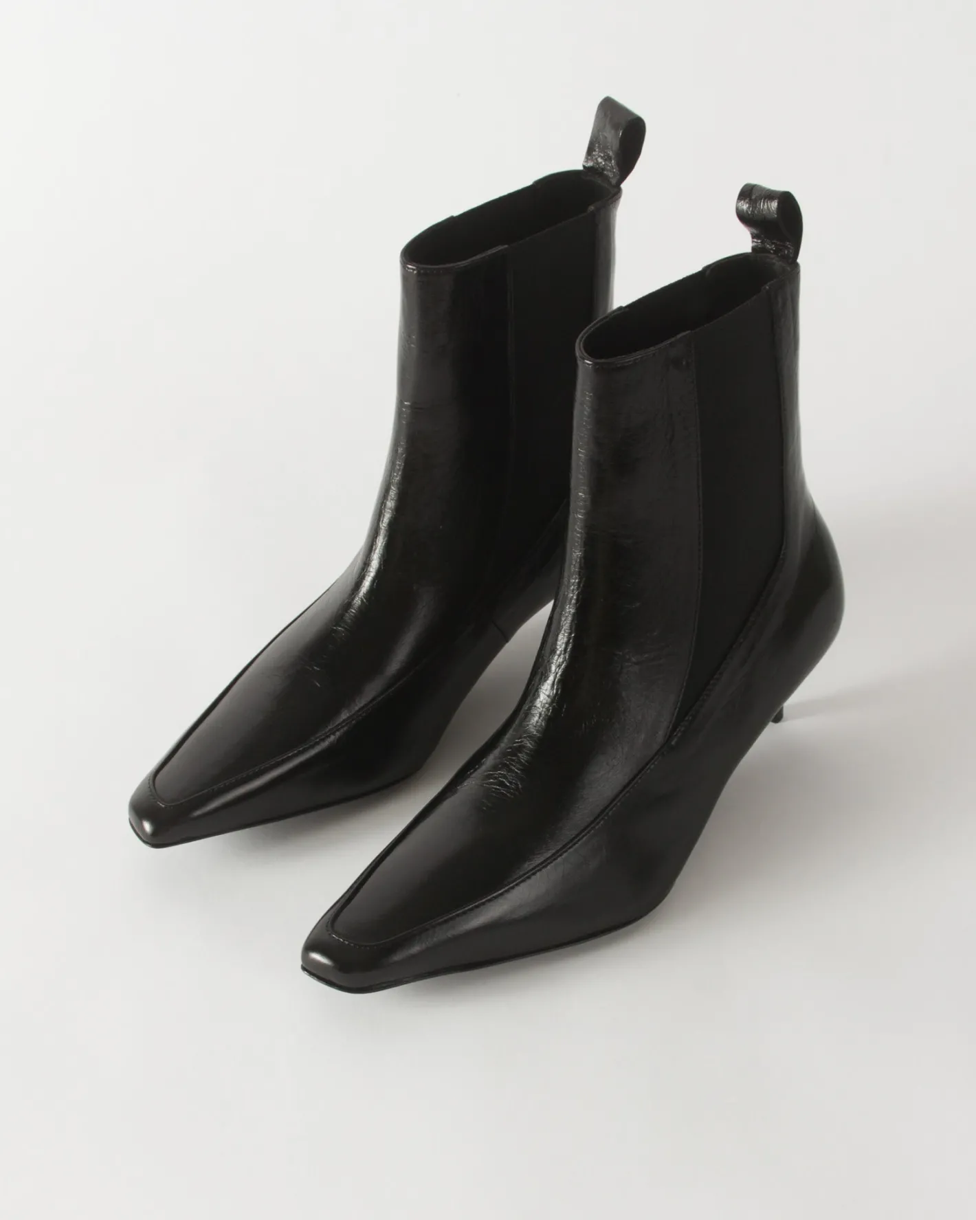 Clearance Ankle Boot Leather Nero Boots