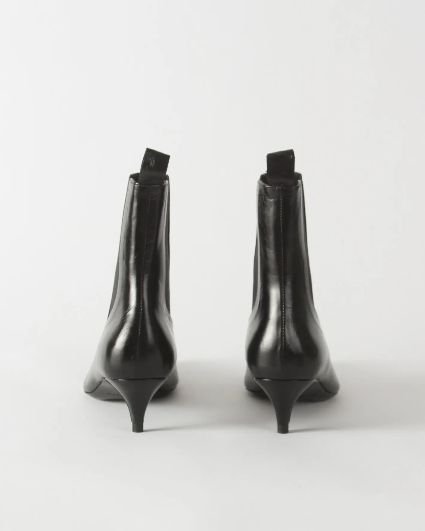 Clearance Ankle Boot Leather Nero Boots