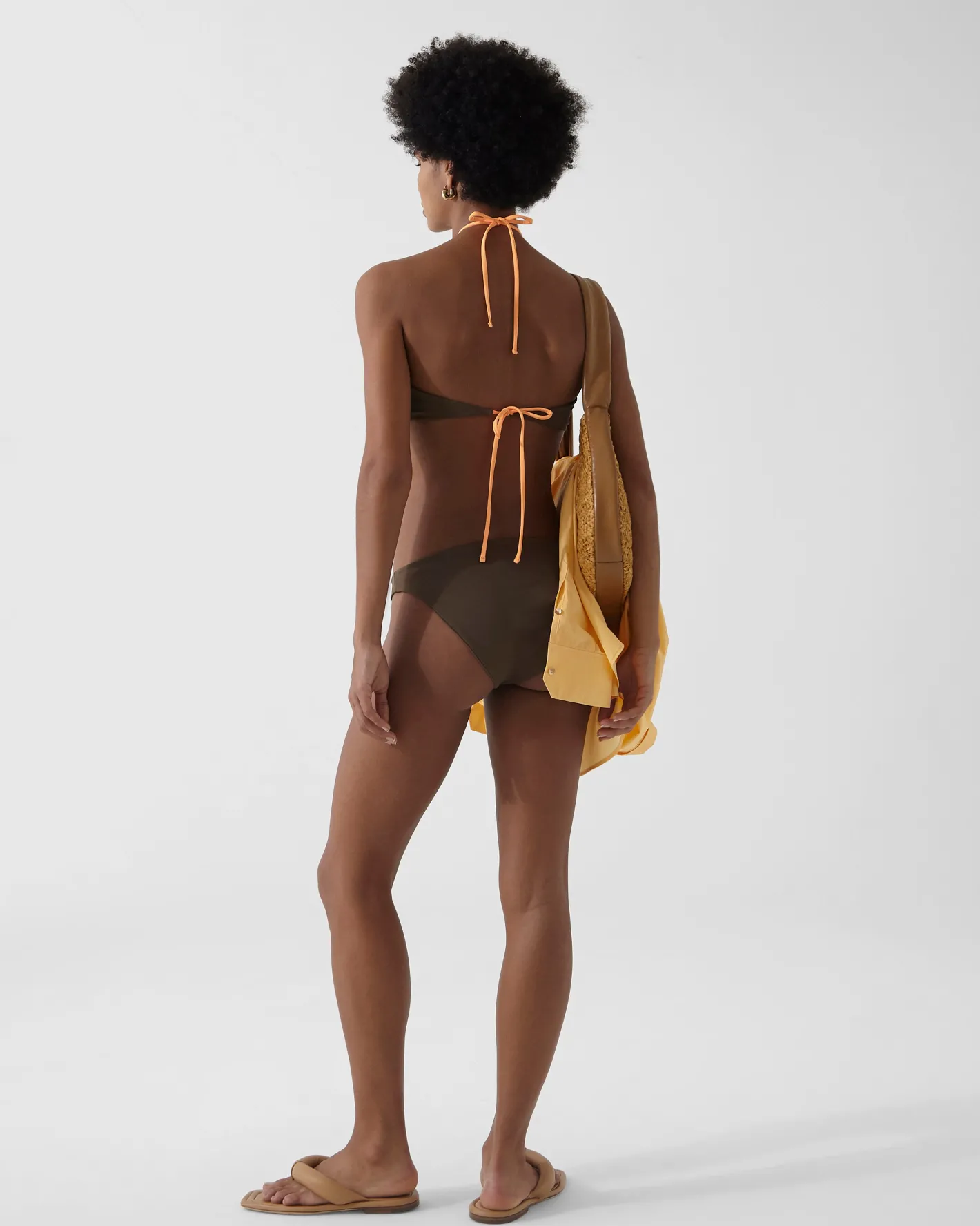 Fashion Ava Bikini Brief Chocolate Swimwear