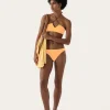 Best Ava Bikini Brief Orange Swimwear