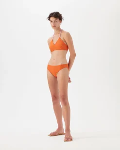 Fashion Ava Bikini Brief Recycled Nylon Paprika Swimwear