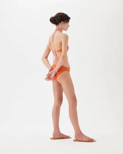 Fashion Ava Bikini Brief Recycled Nylon Paprika Swimwear