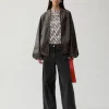 Online Becca Jacket Faux Leather Distressed Brown Jackets | Jackets