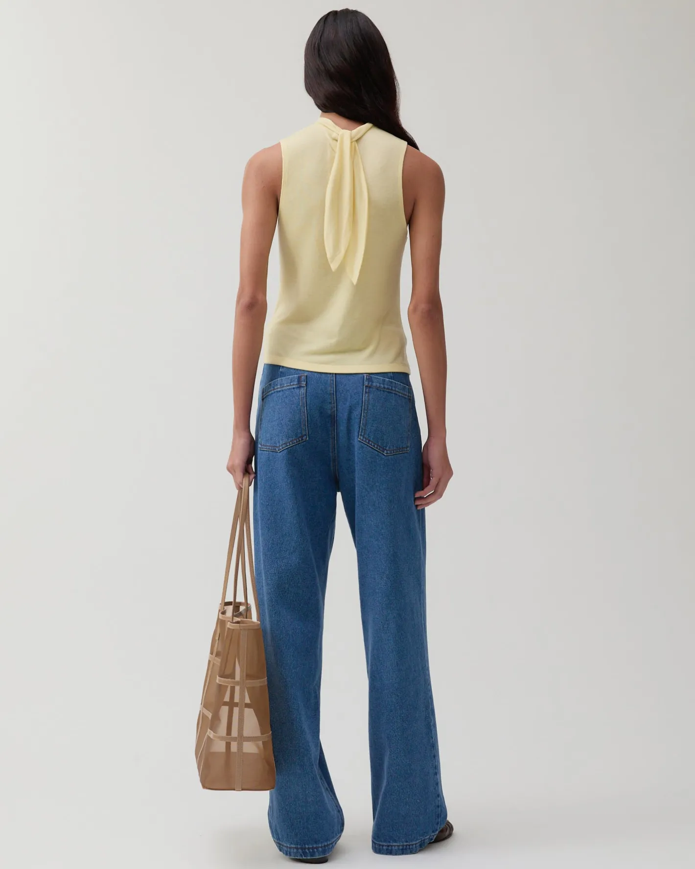 Online Bryn Top Tencel Yellow T-Shirts & Tanks | Clothing