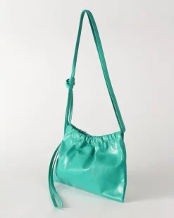 Outlet Camila Bag Leather Turchese Everyday