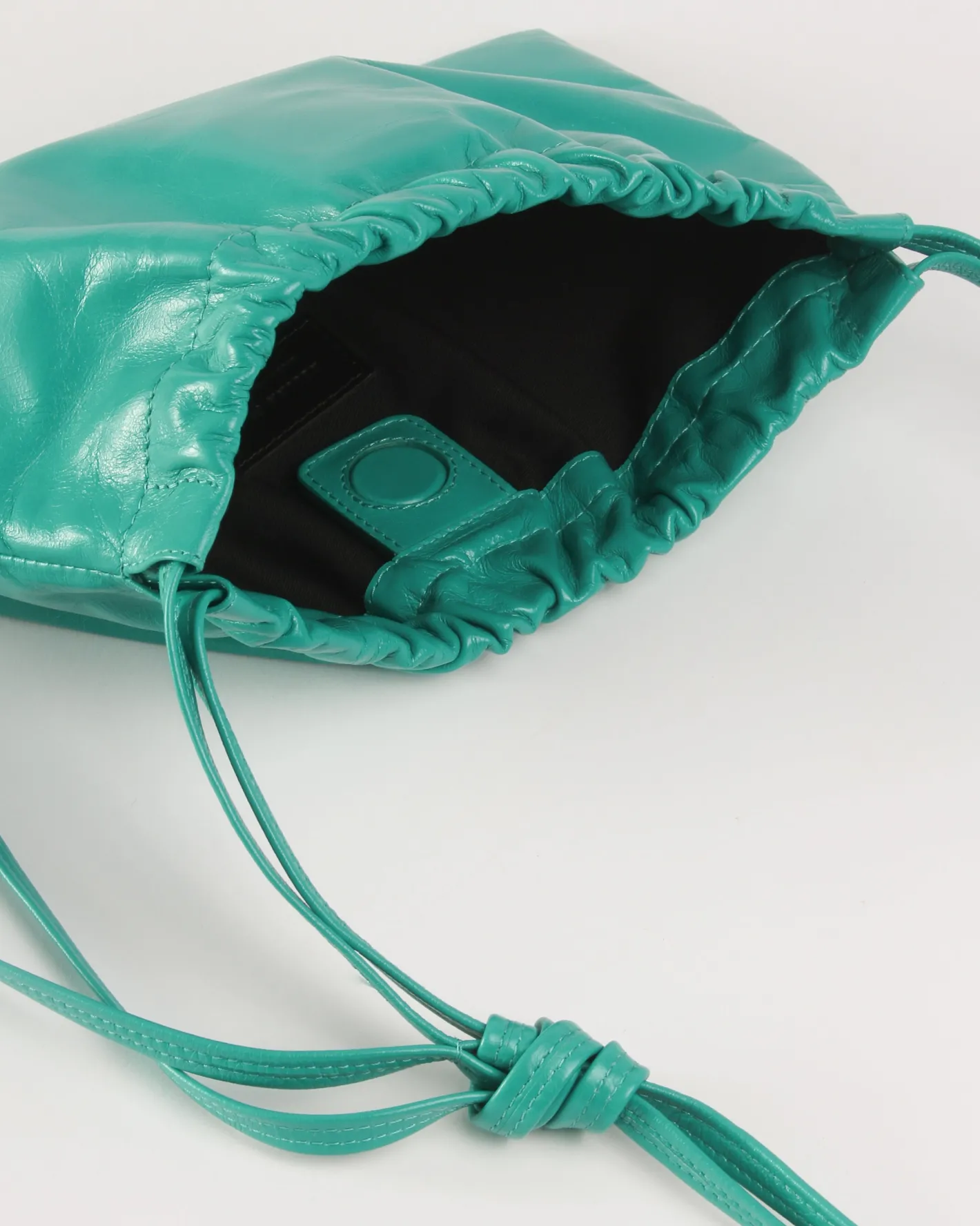 Outlet Camila Bag Leather Turchese Everyday