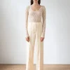 Online Cathy Trouser Wool Blend Suiting Butter Trousers | Tailoring
