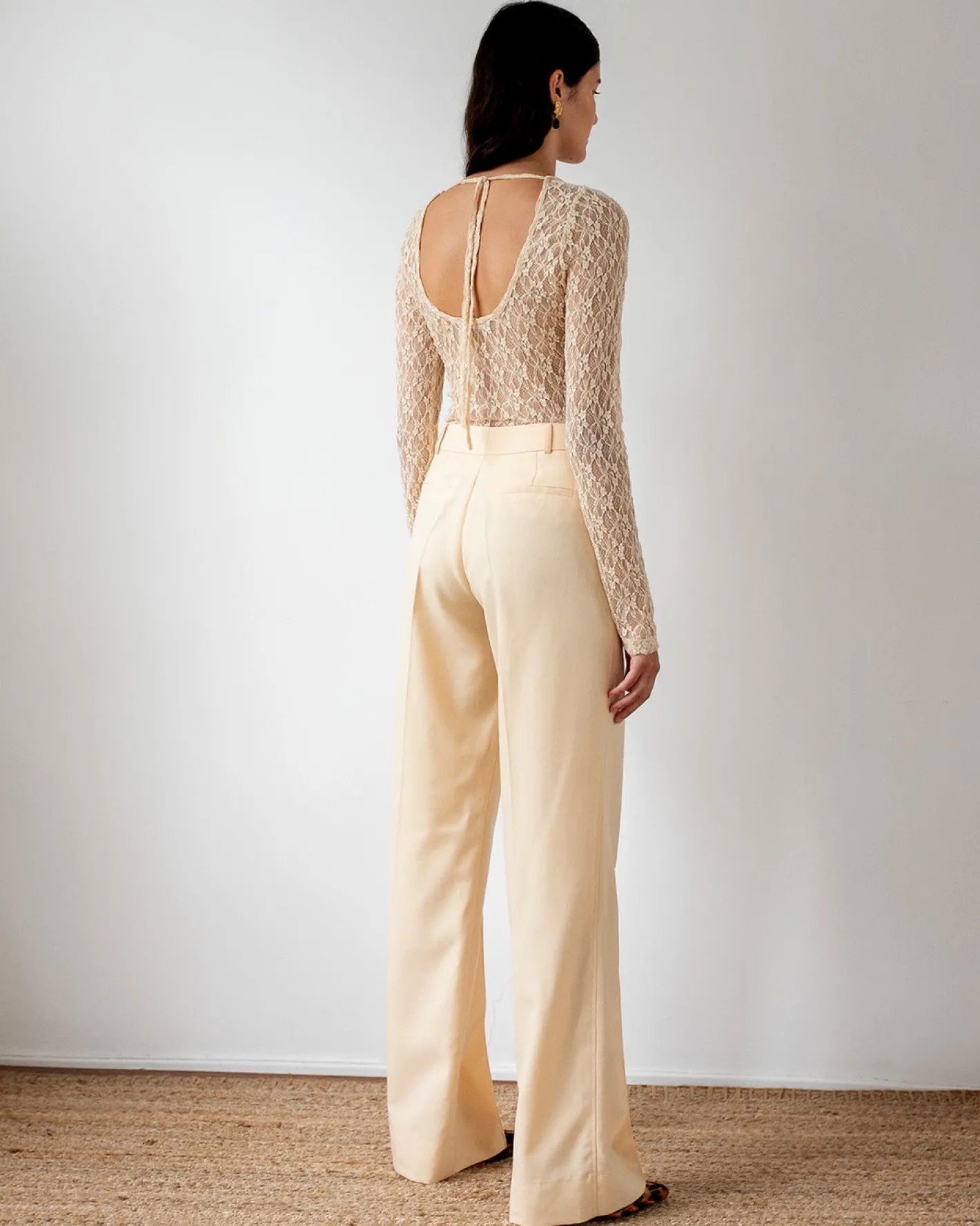 Online Cathy Trouser Wool Blend Suiting Butter Trousers | Tailoring