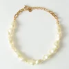 Best Chain Choker Glass Pearl Gold Necklaces
