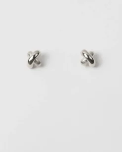 Sale Cross Earrings Silver Plated Earrings