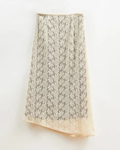 Outlet Eva Skirt Floral Lace Cream Skirts | Clothing