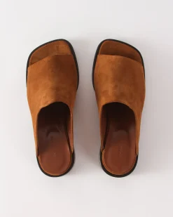 Sale Flat Mule Suede Tan Flats