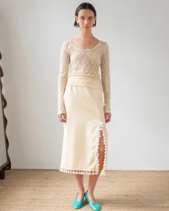 Fashion Hadley Top Lace Cream T-Shirts & Tanks | Clothing