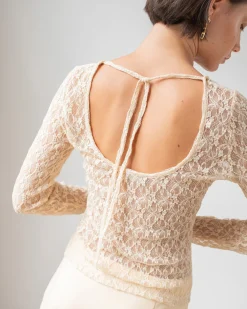 Fashion Hadley Top Lace Cream T-Shirts & Tanks | Clothing