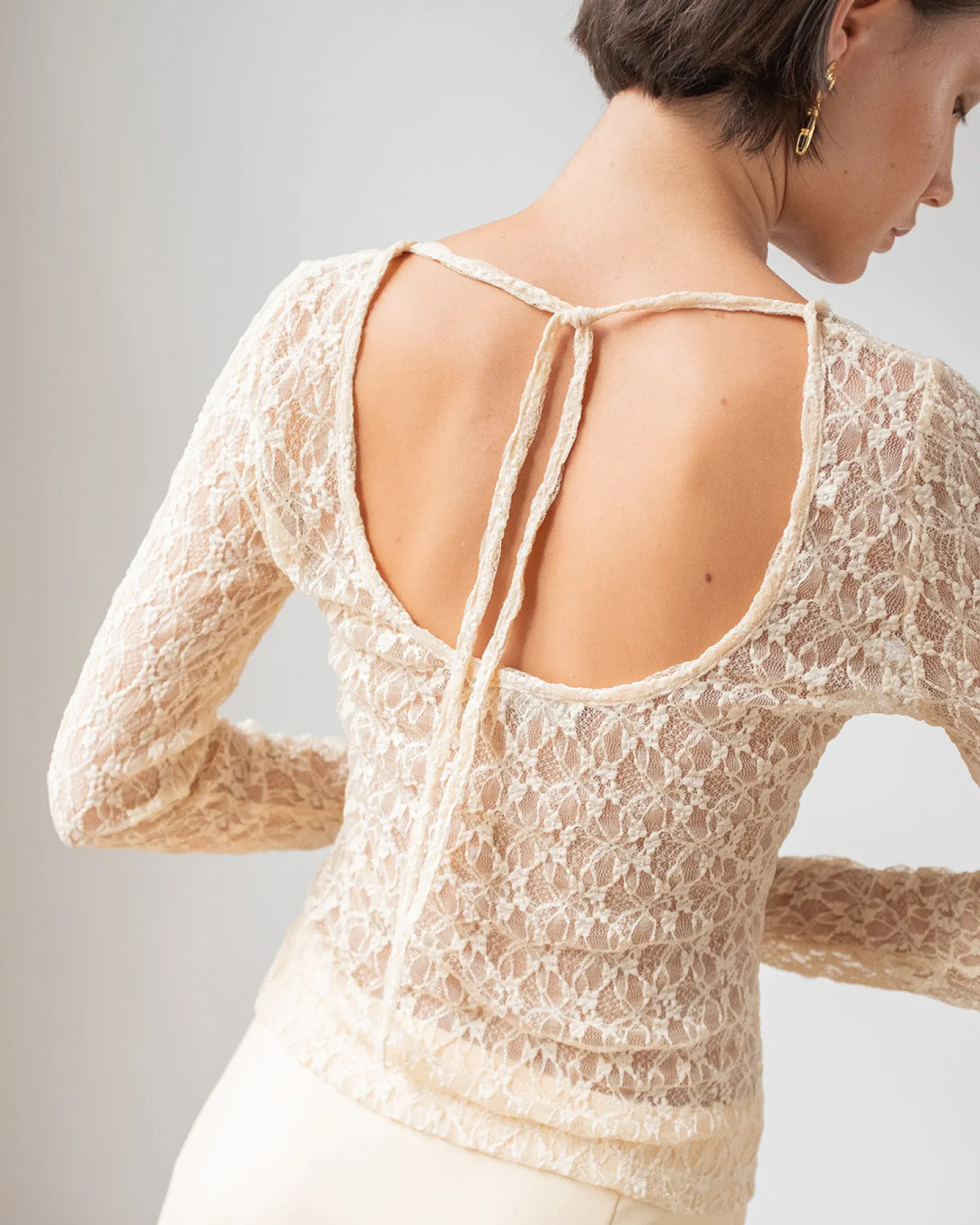 Fashion Hadley Top Lace Cream T-Shirts & Tanks | Clothing