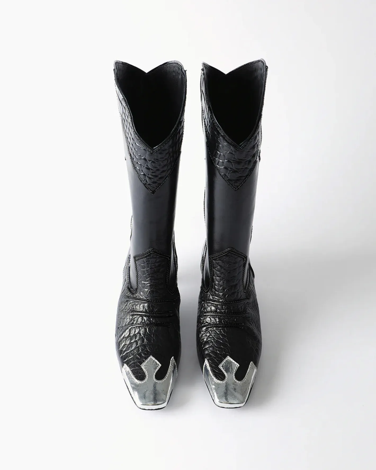 Fashion Jessie Boots Leather Black Boots