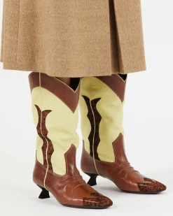 Best Jessie Boots Leather Butter Yellow Boots