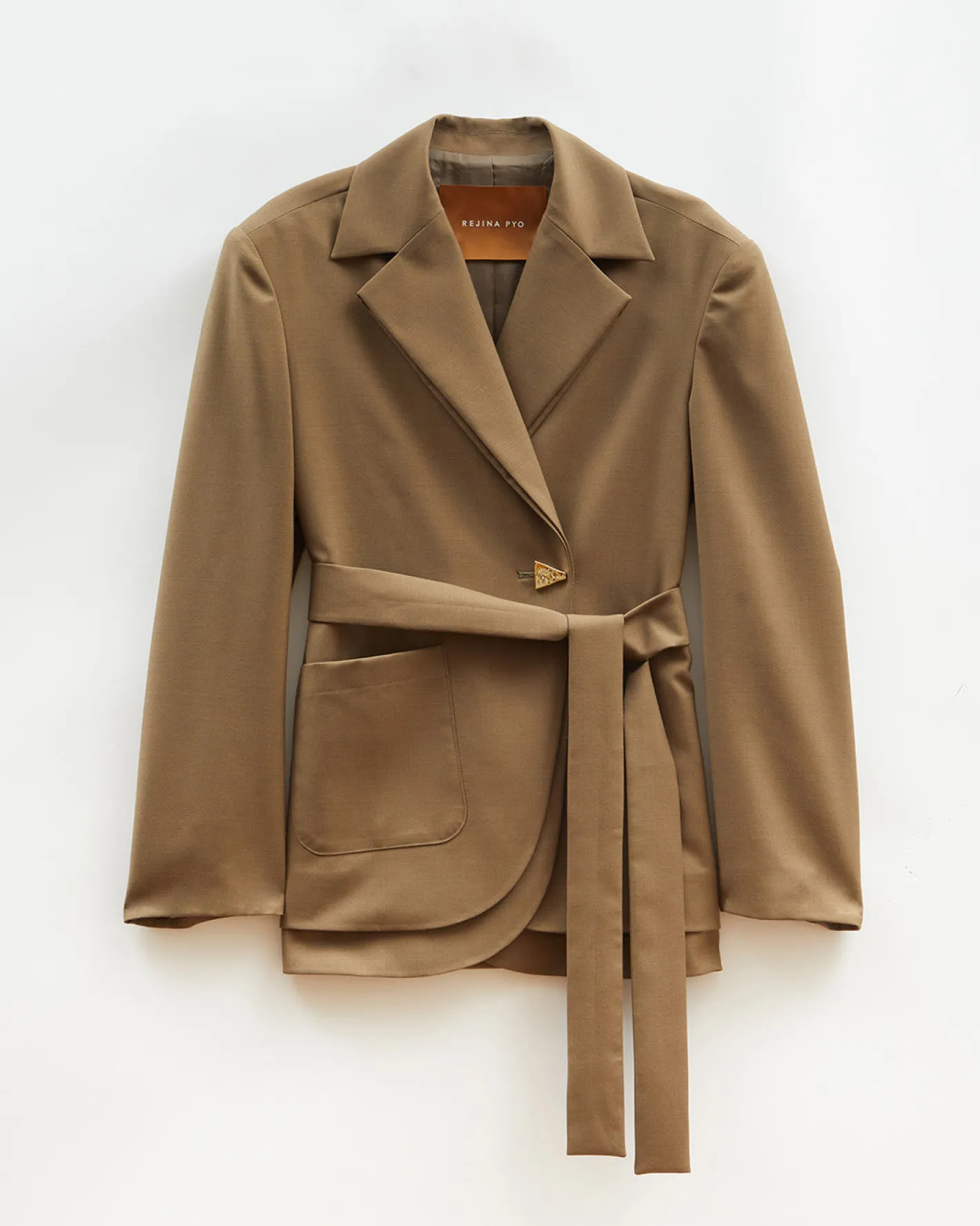 Online Johanna Blazer Wool Blend Olive Tailoring | Jackets