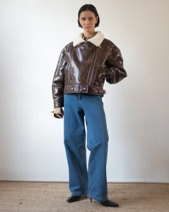 Online Jordan Jacket Shearling Brown Jackets | Jackets