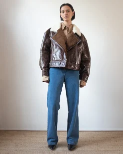 Online Jordan Jacket Shearling Brown Jackets | Jackets