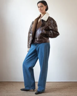 Online Jordan Jacket Shearling Brown Jackets | Jackets