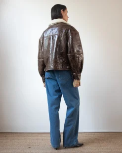 Online Jordan Jacket Shearling Brown Jackets | Jackets