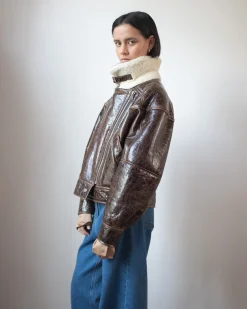 Online Jordan Jacket Shearling Brown Jackets | Jackets