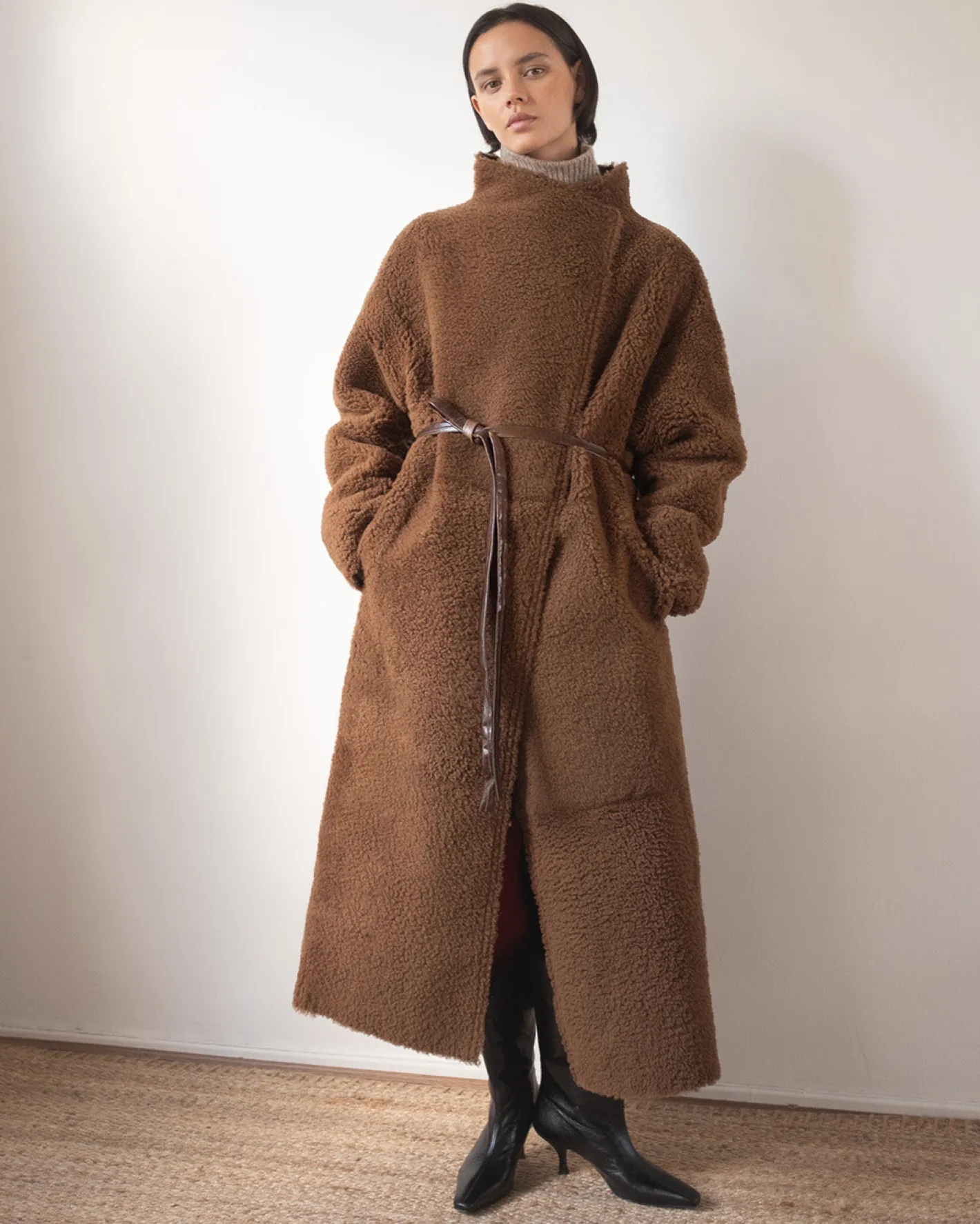 Hot Kayla Coat Shearling Brown Coats | Coats