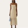 Sale Kennedy Dress Check Green Dresses | Clothing