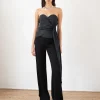 Best Kunika Blouse Taffeta Black Shirts & Blouses | Clothing