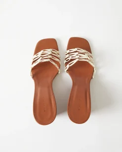 Sale Kyle Wedge leather Tan Heels