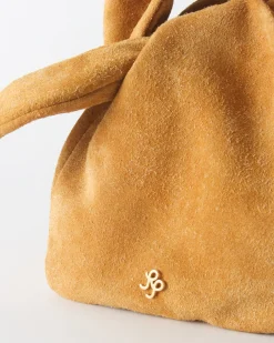 Online Lena Bag Suede Tan Evening