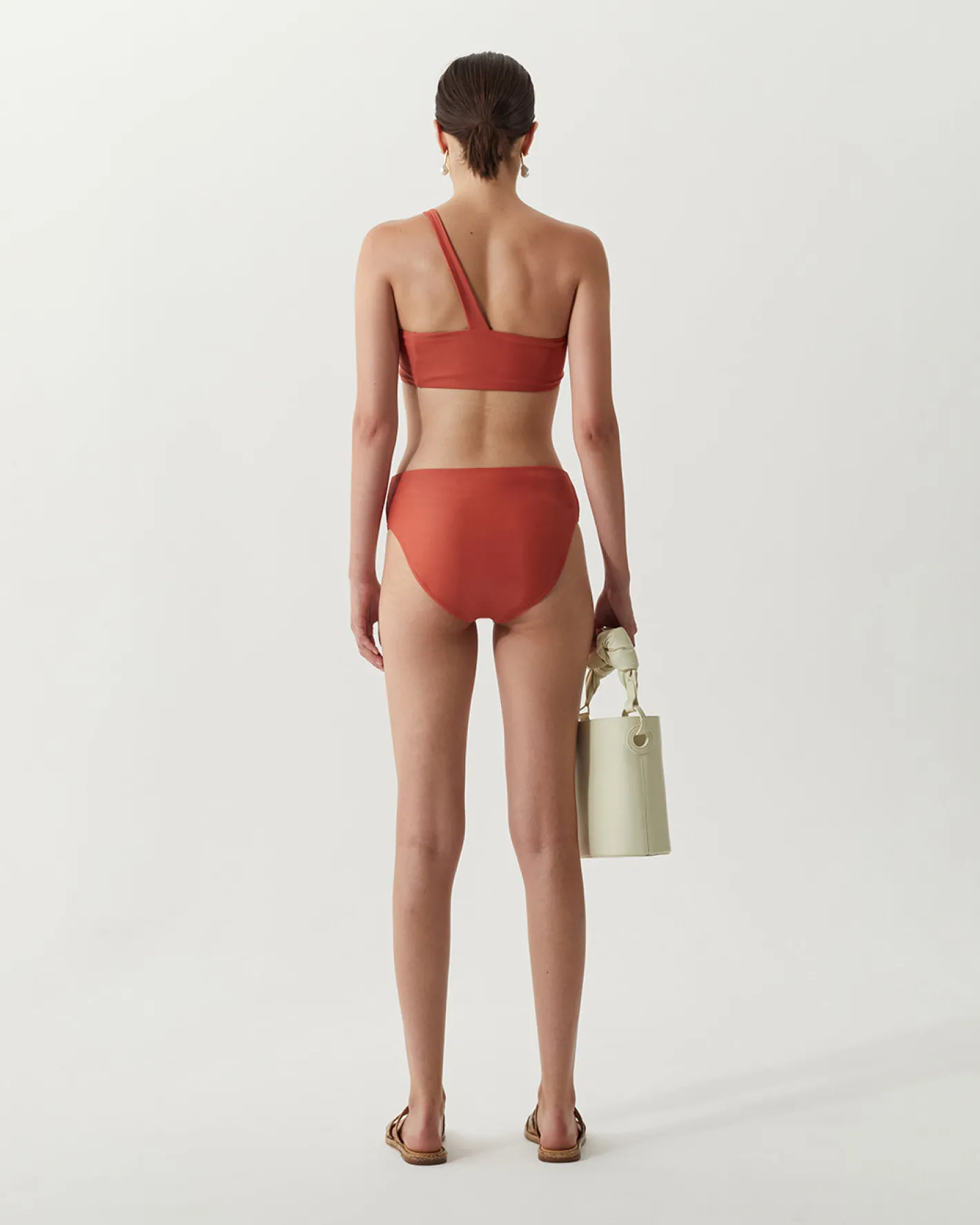 Sale Louis Top Recycled Nylon Rust Swimwear