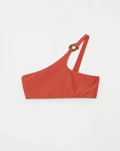 Sale Louis Top Recycled Nylon Rust Swimwear