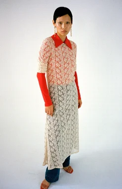 Best Micah Dress Floral Lace Cream Dresses | Clothing