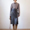 Fashion Monroe Skirt Faux Leather Burgundy Skirts | Clothing