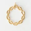 Discount Munch x Molten Chain Bracelet Gold Plated Bracelets