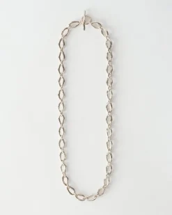 Outlet Munch x Molten Chain Necklace Silver Plated Necklaces
