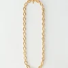 Sale Munch x Molten Chain Necklace Gold Plated Necklaces