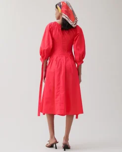 Best Munch x Silk Scarf Print Red Hats | Scarves