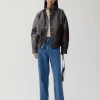 Fashion Sofie Jacket Faux Leather Burgundy Jackets | Jackets