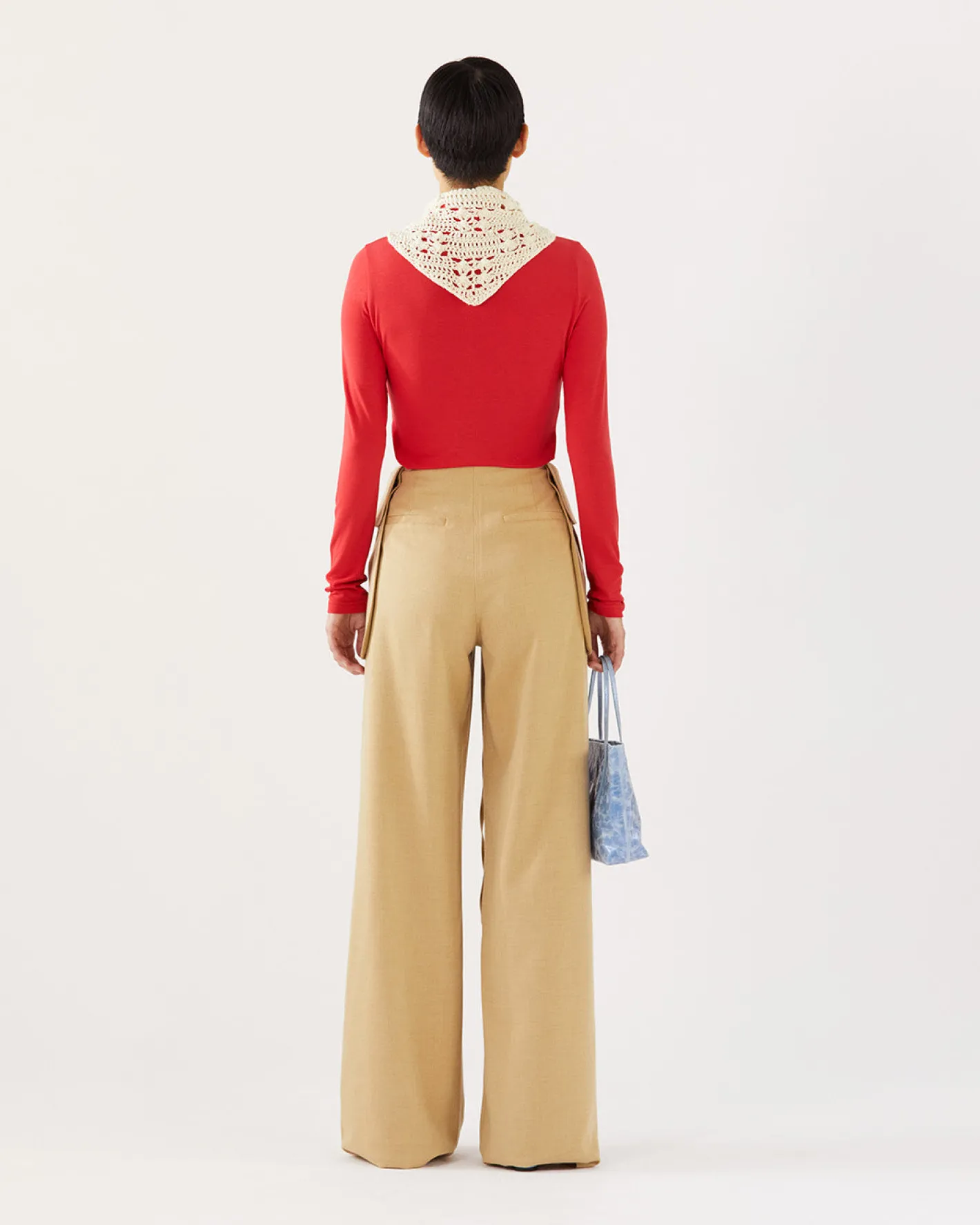 New Sonia Trousers Tencel Blend Suiting Beige Trousers | Tailoring