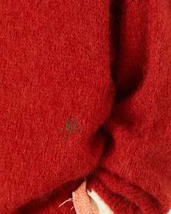 Discount Toni Sweater Alpaca Blend Red Knitwear | Clothing